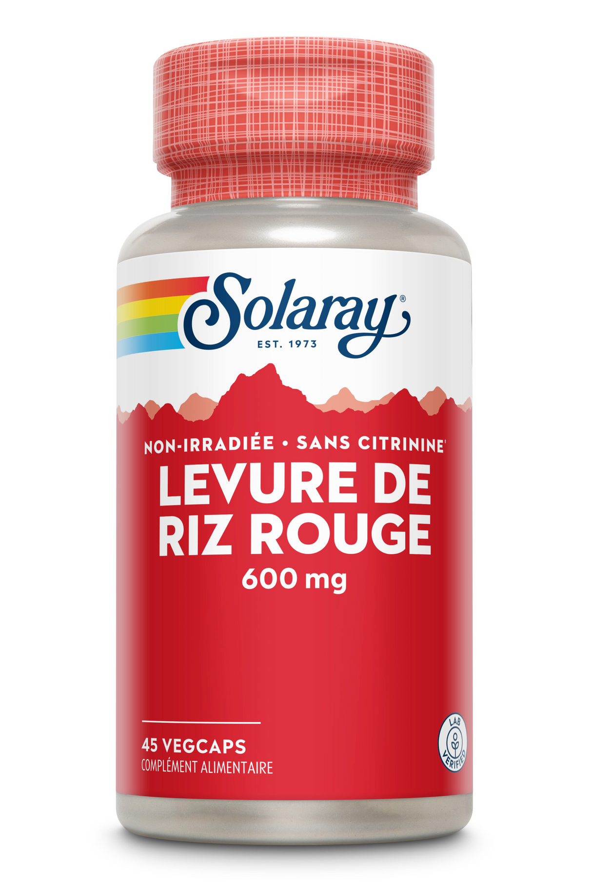 Levure de Riz Rouge 600mg 45 gélules