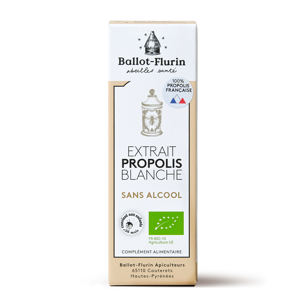 Extrait de Propolis française sans alcool Bio 15 ml