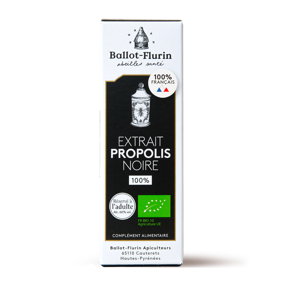 Extrait de Propolis noire Bio 15 ml