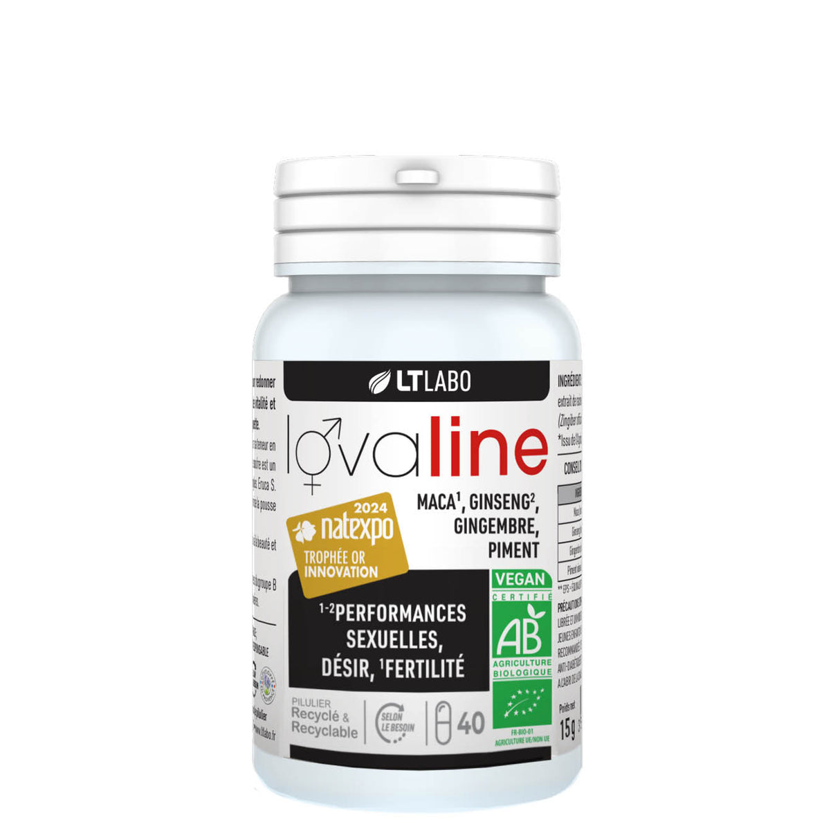 Lovaline Bio 40 gélules