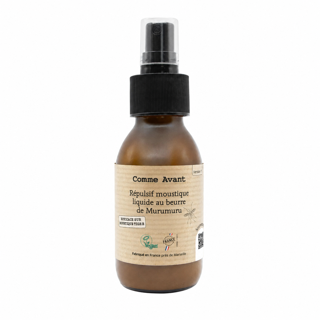 Répulsif anti-moustique liquide naturel