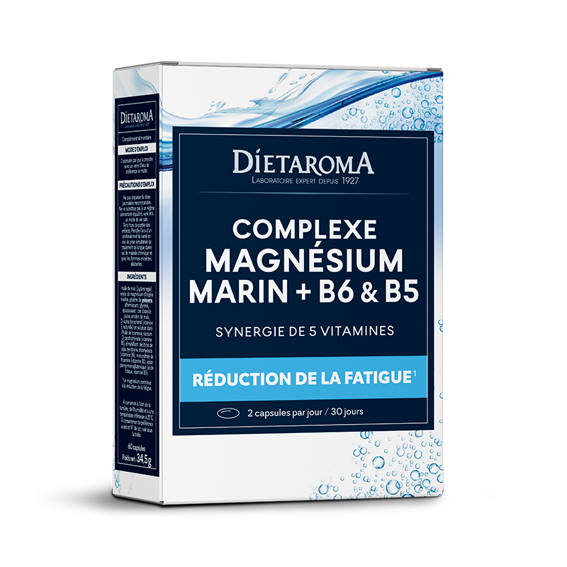 Complexe magnesium marin + B6 & B5 60 capsules