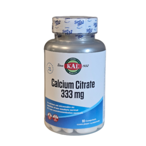 Citrate de Calcium 333mg