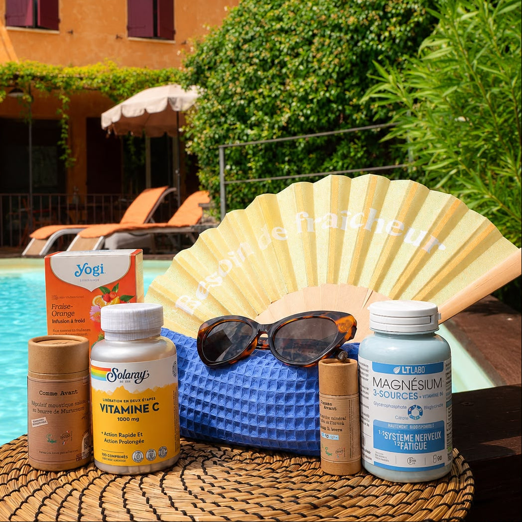Pack Été Essentiel - Vitamine C, Magnésium & Protection Soleil