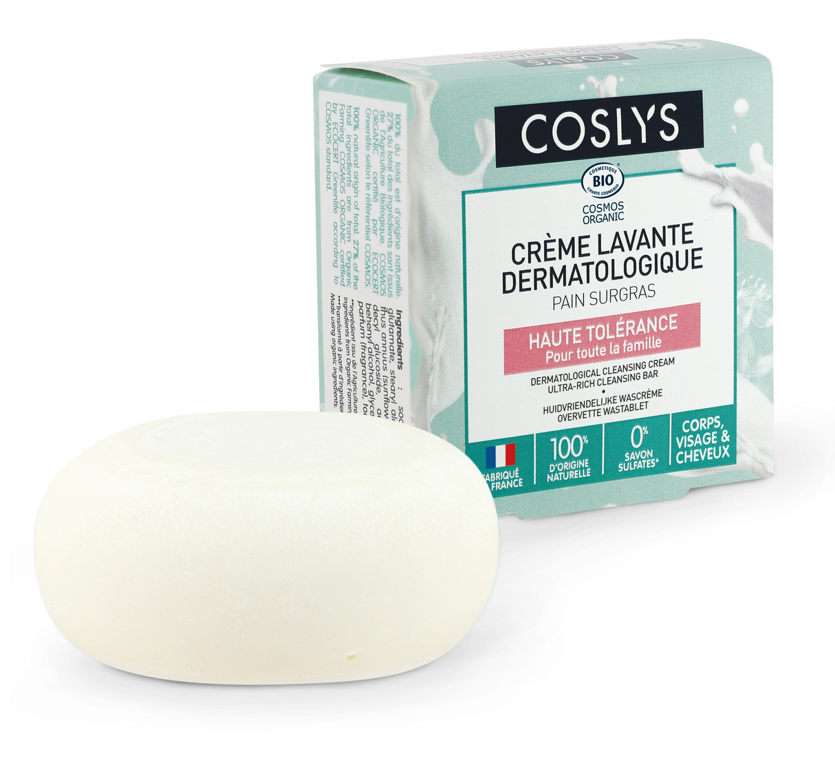 Crème lavante dermatologique solide 85ml