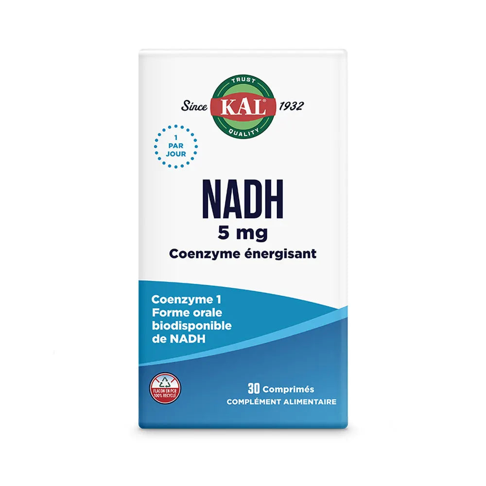 NADH 5mg 30 comprimés