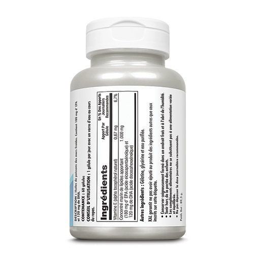 Oméga 3 180mg d'EPA + 120mg de DHA