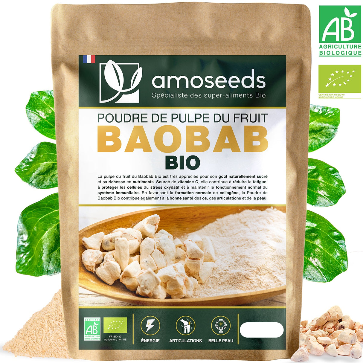 Poudre de Baobab Bio 200g