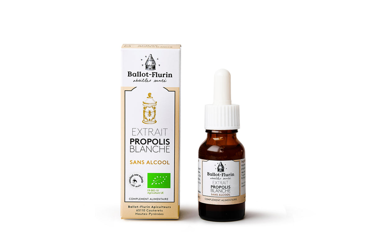 Extrait de Propolis française sans alcool Bio 15 ml