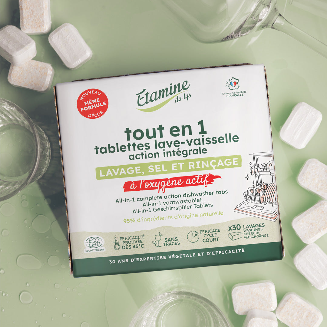 Tablettes lave-vaisselle tout en 1 x30