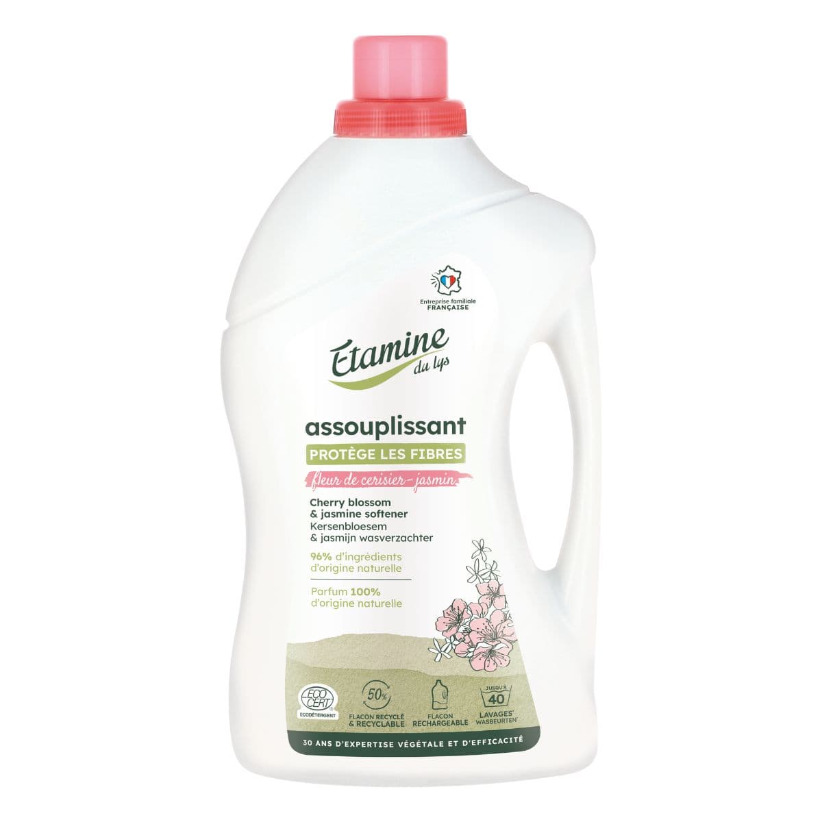 Assouplissant fleur cerisier jasmin