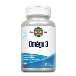 Oméga 3 180mg d'EPA + 120mg de DHA