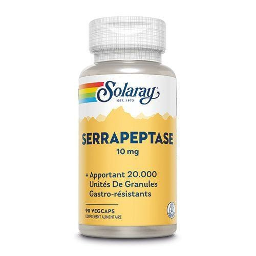 Serrapeptase 10mg 90 gélules