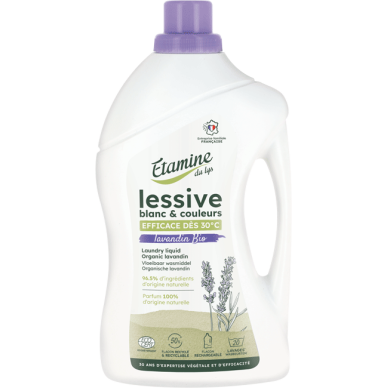 Lessive blanc & couleurs lavandin bio 1L